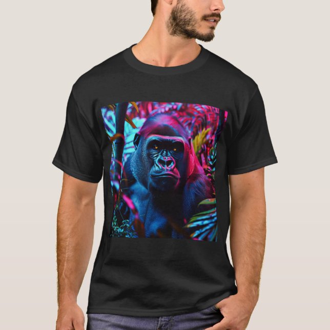 Camiseta Neon Gorilla (Frente)