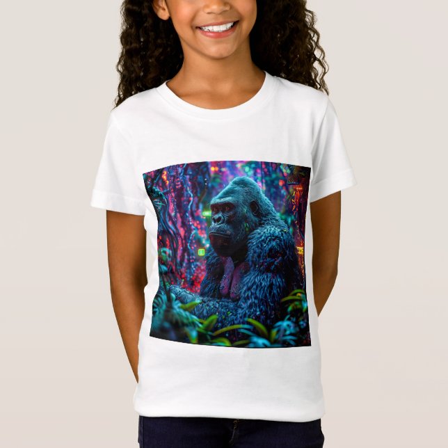Camiseta Neon Gorilla (Frente)