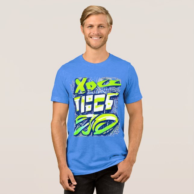 Camiseta Neon Grafite Art Tee (Frente Completa)