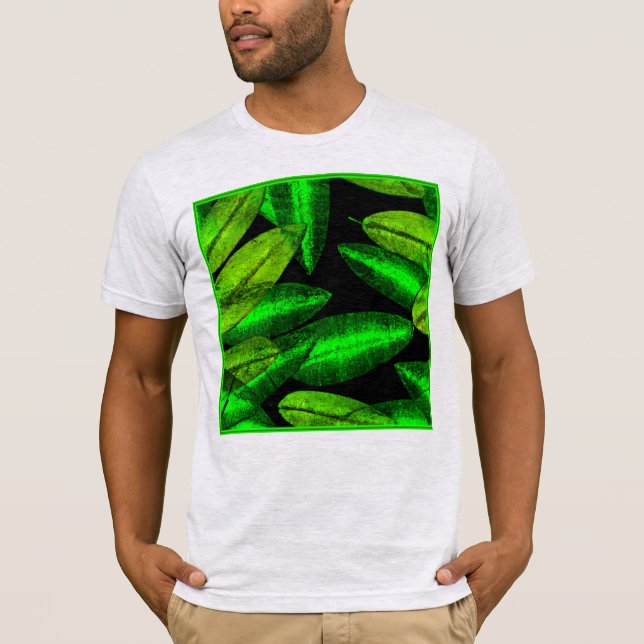 Camiseta Neon Green deixa Comprar de arte agora (Frente)
