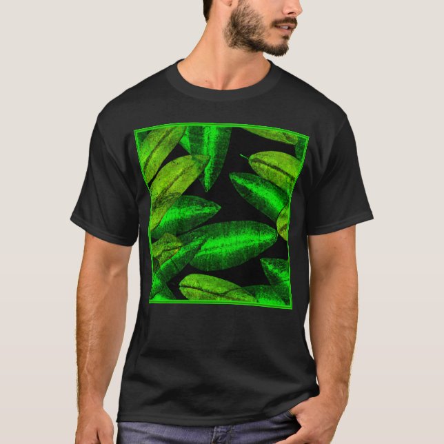 Camiseta Neon Green deixa Comprar de arte agora (Frente)