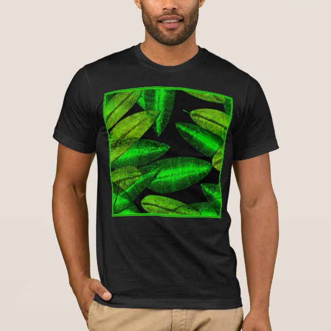 Camiseta Neon Green deixa Comprar de arte agora (Frente)