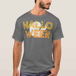 Camiseta Neon Halloween Happy Ghost Holiday Design