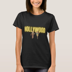 Camiseta Neon Hollywood & Vintage Beauties