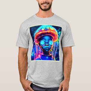 Camiseta Neon Jellyfish Vision