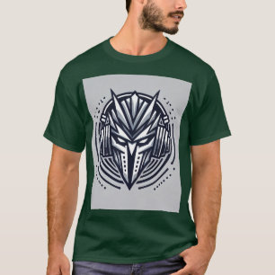 Camiseta "Neon Mask Vibes: DJ Persona Logo".