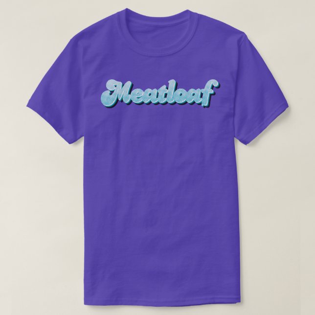 Camiseta Neon Meatloaf (Frente do Design)