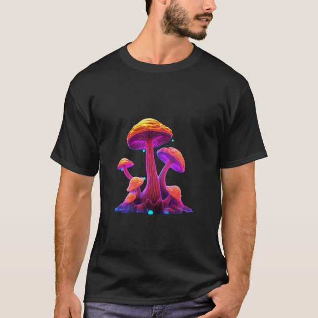 Camiseta NEON Mushroom (Frente)