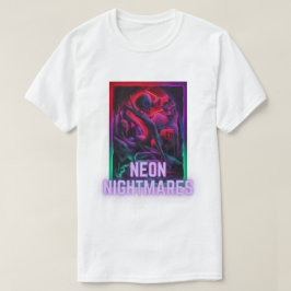 Camiseta Neon Nightmares - Sonhe escuro