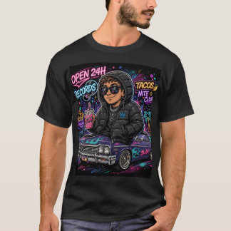 Camiseta Neon Nights Lowrider