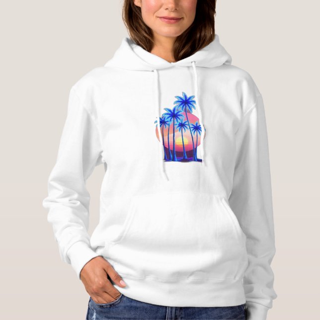 Camiseta Neon Palm (Frente)