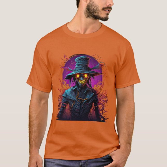 Camiseta NEON Scary Scarrow T Shirt (Frente)