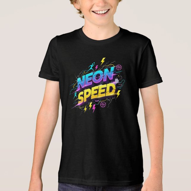 Camiseta Neon Speed Sports (Frente)