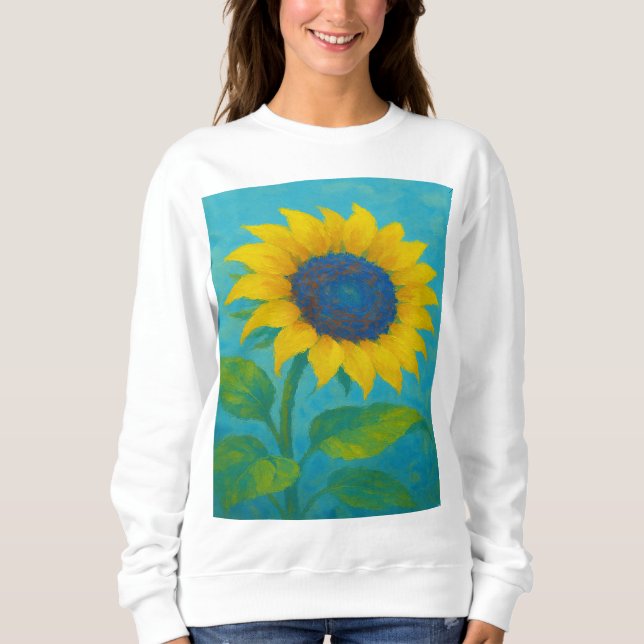 Camiseta Neon Sunflower - Bold Nature in Vivik Light (Frente)