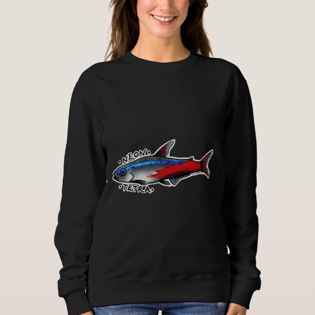 Camiseta Neon Tetra Fish (Frente)