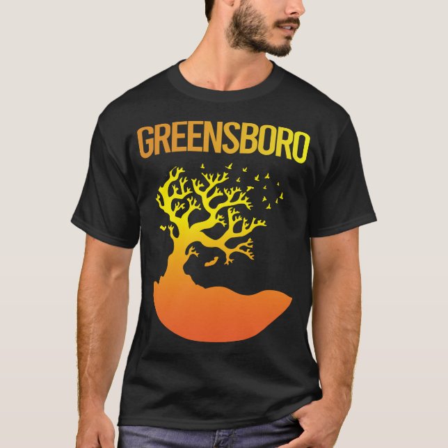 Camiseta Neon Tree - Greensboro (Frente)