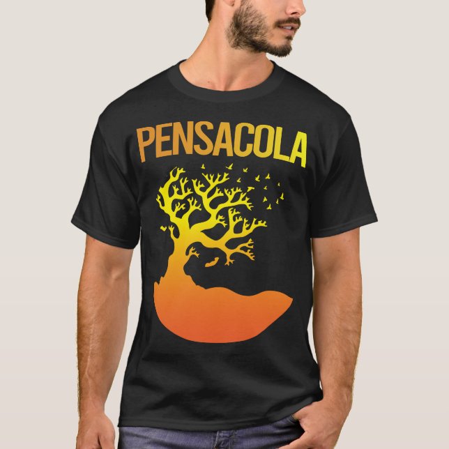 Camiseta Neon Tree - Pensacola (Frente)