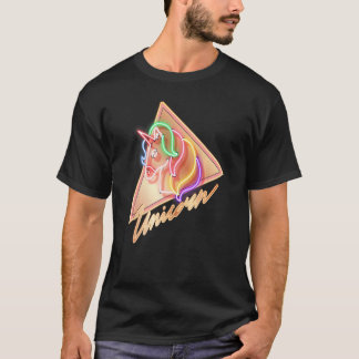 Camiseta Neon Unicorn Vogue Style