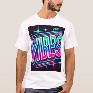 Camiseta Neon VIBES Bold Graphic Tee