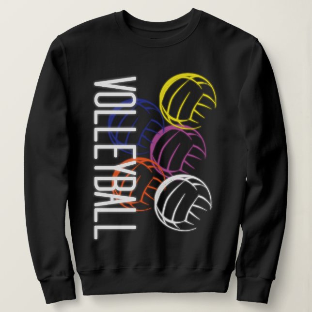 Camiseta Neon Volleybolas (Frente do Design)