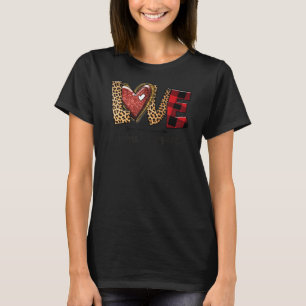 Camiseta Neonatal Nicu Enfermeira Dia de os namorados Ama C