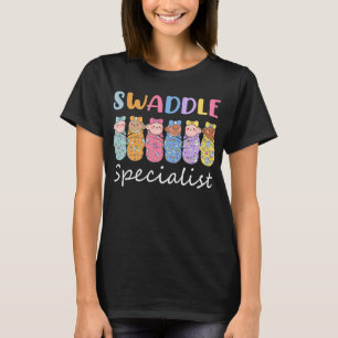 Camiseta Neonatal Swaddler Especialista em Swaddler