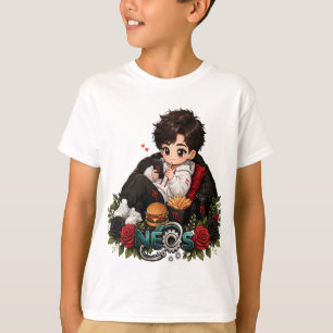 Camiseta Neos Kawaii Zodíaco Escorpião