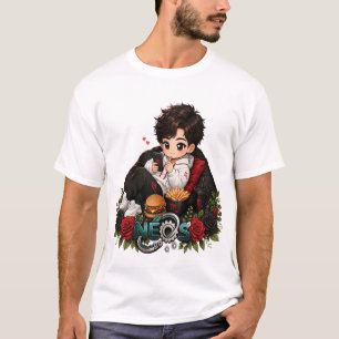 Camiseta Neos Kawaii Zodíaco Escorpião