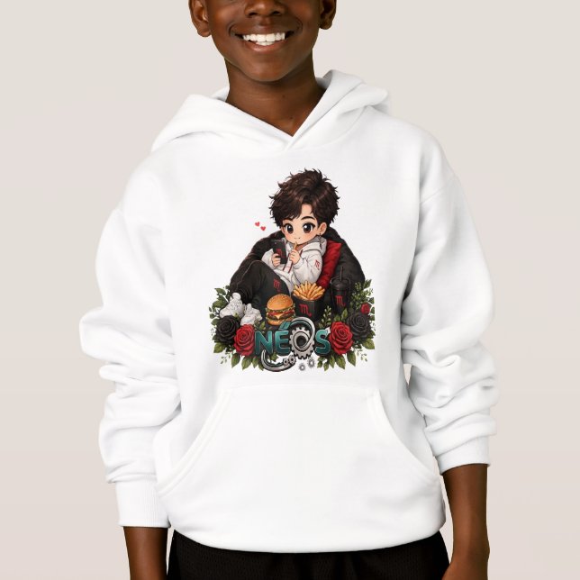 Camiseta Neos Kawaii Zodíaco Escorpião (Frente)