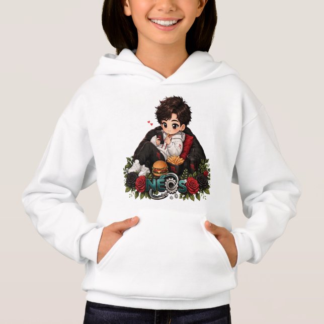 Camiseta Neos Kawaii Zodíaco Escorpião (Frente)