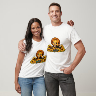 Camiseta Neos Kawaii Zodíaco Leão