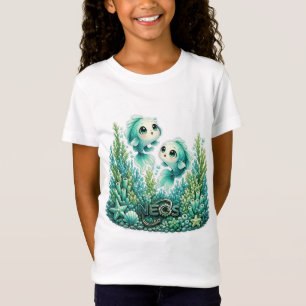 Camiseta Neos Kawaii Zodíaco Peixes