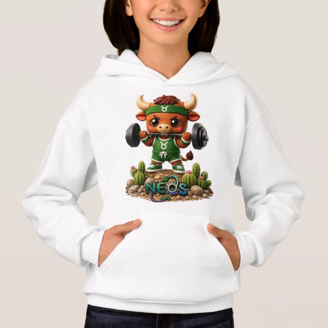 Camiseta Neos Zodíaco Kawaii Touro (Frente)