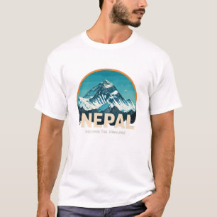 CAMISETA NEPAL DESCOBRIR OS HIMALÁYAS