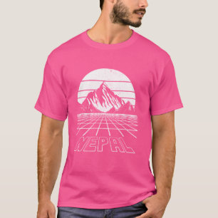 Camiseta Nepal monta Himalaya Monte Everest Nepali Souv
