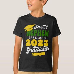 Camiseta NEPHEW orgulhosa de uma classe de retrato do Forma