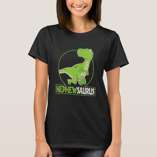 Camiseta Nephewsaurus Rex Shirt Dinosaur T-Rex (Frente)