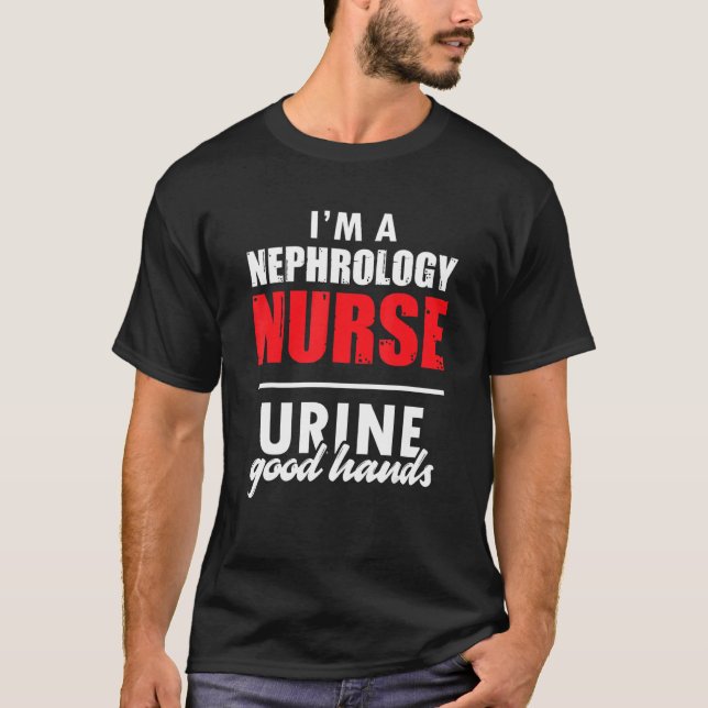 Camiseta Nephrology Nurse Hands Dialysis Nursing RN 1 (Frente)