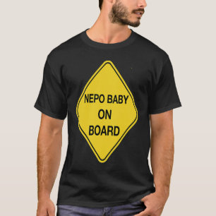 Camiseta Nepo Baby On Conselho Nepotism Girl Trendy Meme Ne