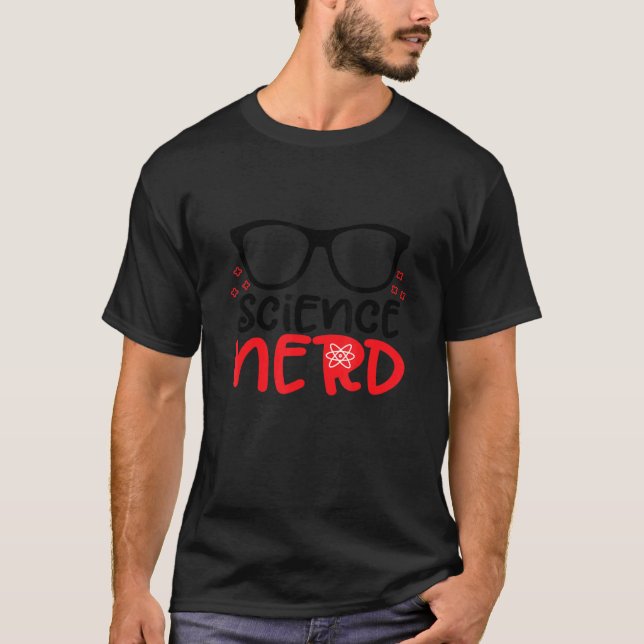Camiseta Nerd CIENTÍFICO COM ÓCULOS VERDADEIRAMENTE FAC (Frente)