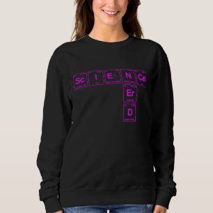 Camiseta Nerd Científico Escrito Em Elementos Do T Periódic