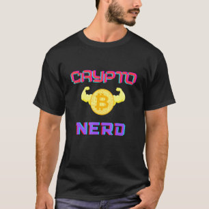 Camiseta Nerd Crypto - Cryptocurrency - Bitmoney -