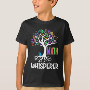 Camiseta Nerd de álgebra para Educação em Árvore Sussur