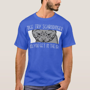 Camiseta Nerd de Ciência de Médicos Fórmulas e Física Brinq