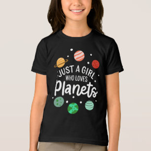 Camiseta Nerd De Ciência Que Ama Planetas