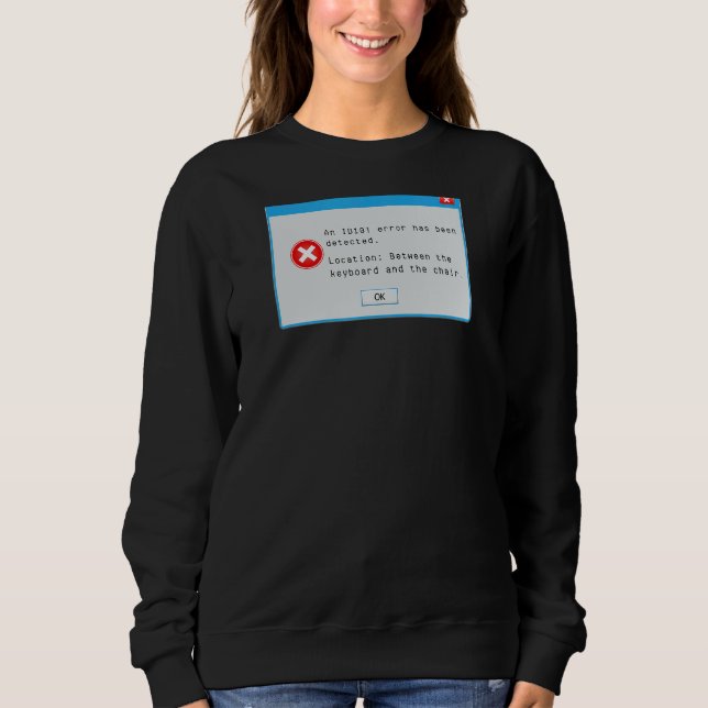 Camiseta Nerd de Computador de Pop-up da Janela Código de E (Frente)