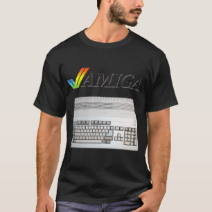Camiseta Nerd de computador retrorclássico Amiga dos anos