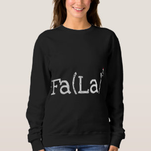 Camiseta Nerd De Natal Engraçado - Matemática Fa La La La L