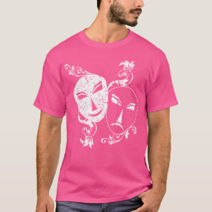 Camiseta Nerd De Teatro Para O Ator Engraçado Drama Gift Ma