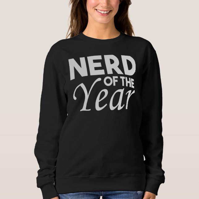 Camiseta Nerd Do Ano Geek Humor 1 (Frente)
